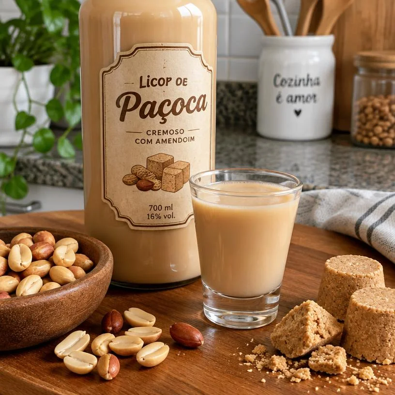 Licor de Paçoca